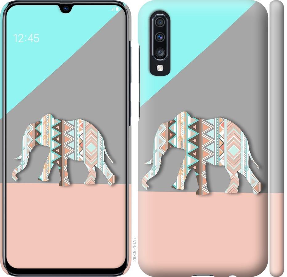 

Чохол на Samsung Galaxy A70 2019 A705F Візерунчастий слон