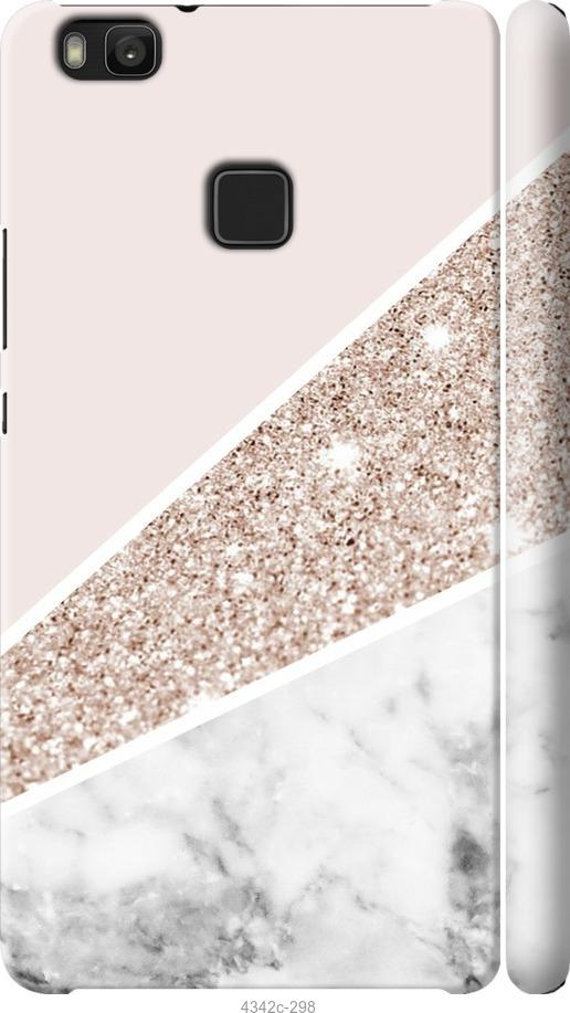 

Чехол на Huawei P9 Lite Пастельный мрамор