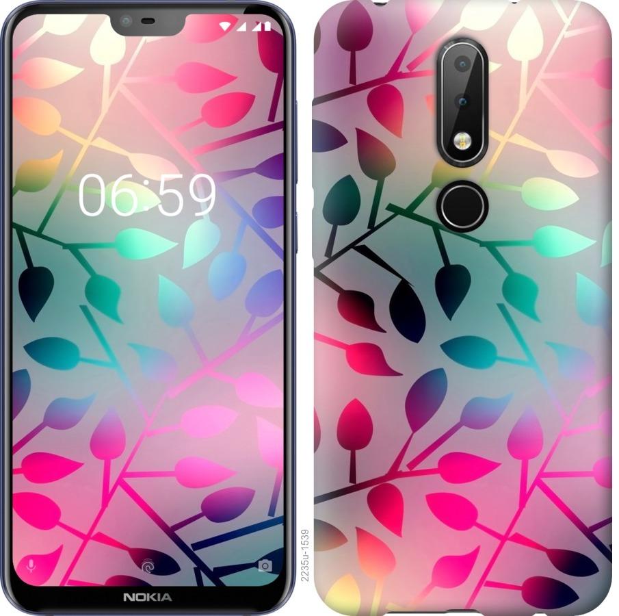 

Чохол на Nokia 6.1 Plus Листя