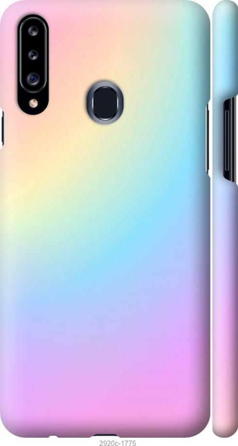 

Чохол на Samsung Galaxy A20s A207F Веселка 2