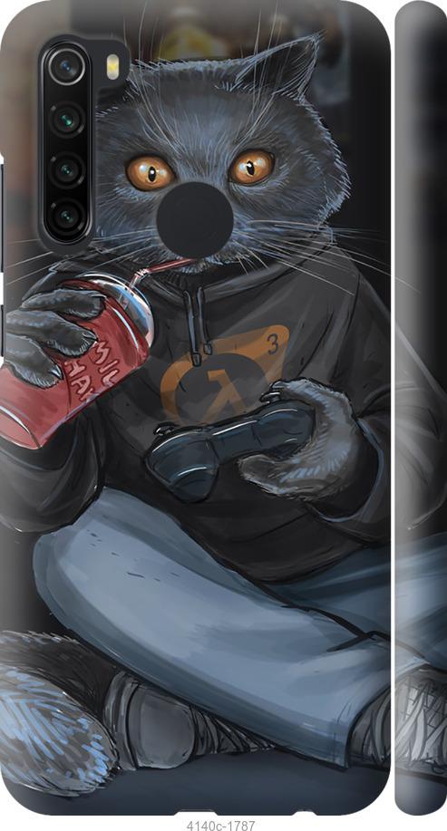 

Чехол на Xiaomi Redmi Note 8 gamer cat