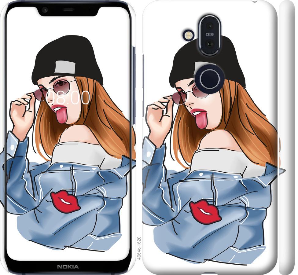 

Чохол на Nokia 8.1 Дівчина v3