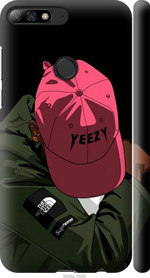 

Чехол на Huawei Y7 Prime 2018 logo de yeezy