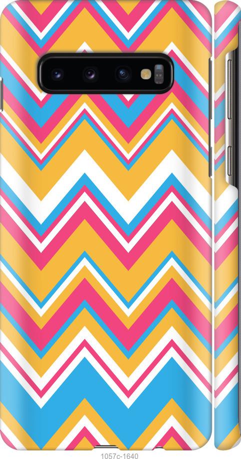 Чехол на Samsung Galaxy S10 Шеврон v2