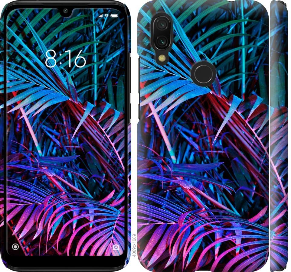 

Чохол на Xiaomi Redmi 7 Папороть під ультрафіолетом
