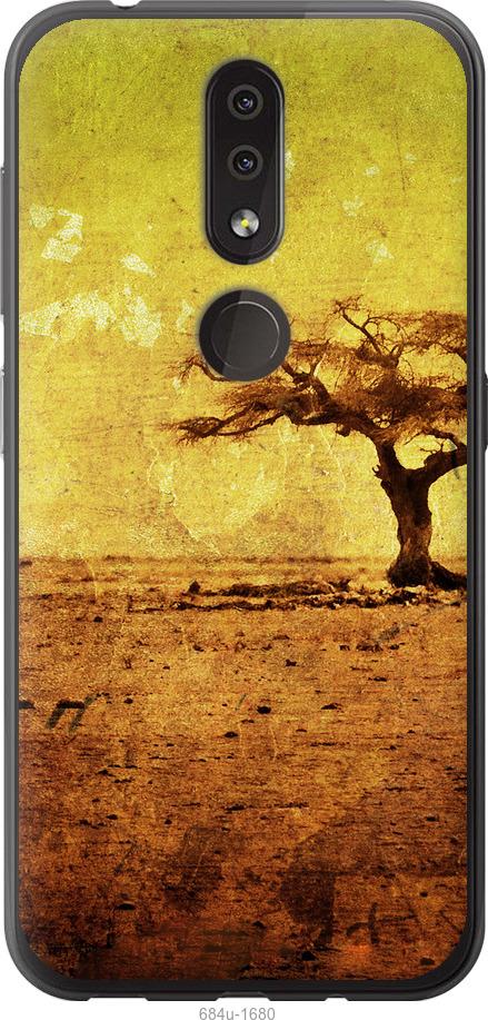 

Чехол на Nokia 4.2 Гранжевое дерево