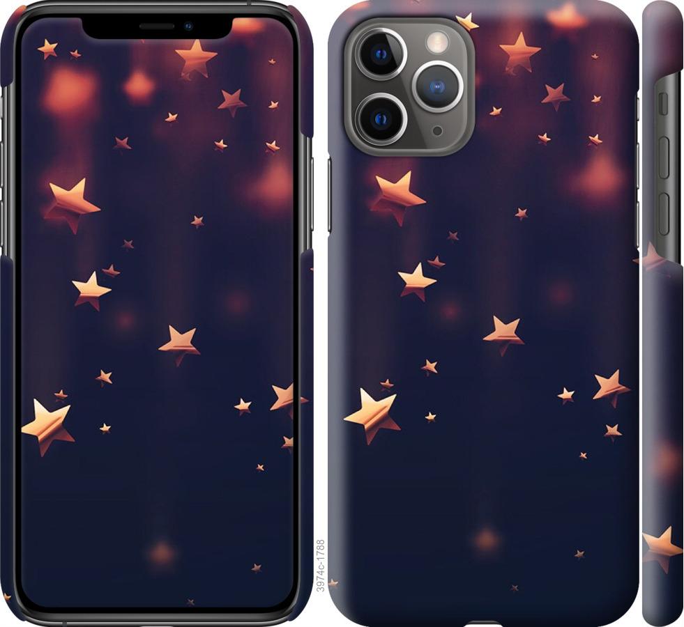 

Чехол на iPhone 11 Pro Падающие звезды