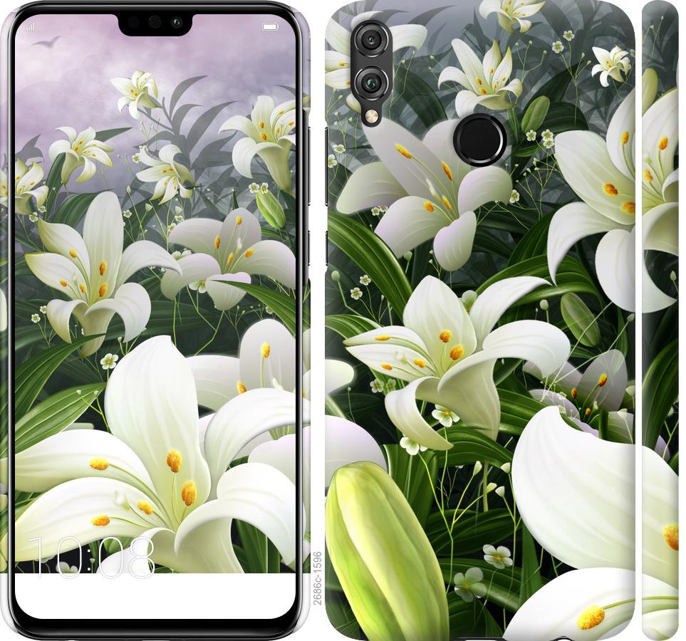 

Чохол на Huawei Honor 8X білі лілії
