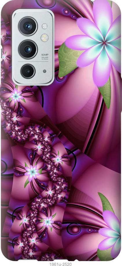 

Чехол на OnePlus 9RT Цветочная мозаика