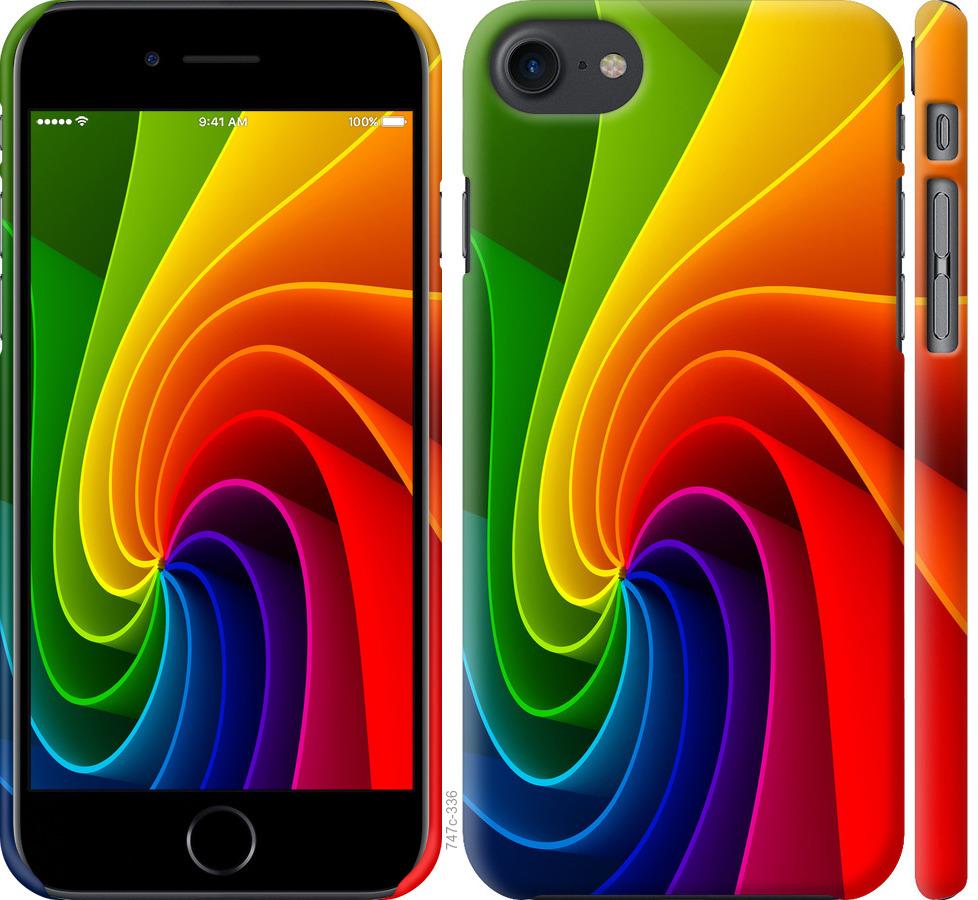 

Чохол на iPhone SE 2020 Райдужний вихор