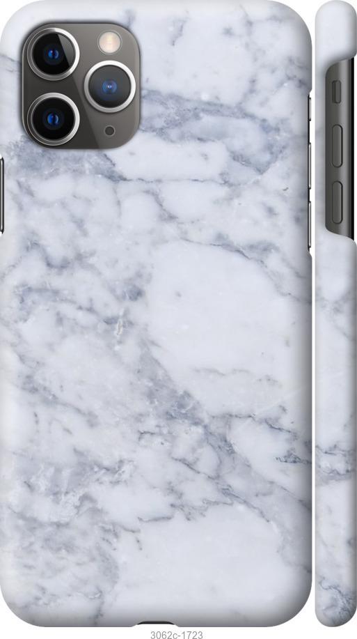 

Чохол на iPhone 11 Pro Max Блакитний мармур