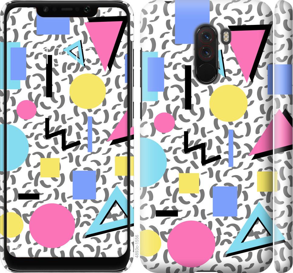 

Чехол на Xiaomi Pocophone F1 Color shapes