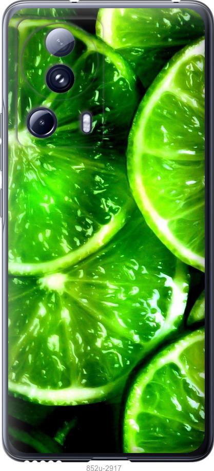 Чохол на Xiaomi 13 Lite Зелені часточки лимона