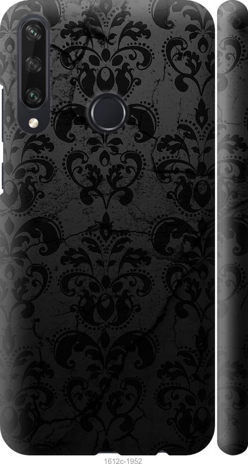

Чехол на Huawei Y6p узор черный