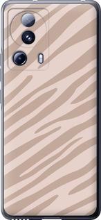 Чехол на Xiaomi 13 Lite Зебра беж