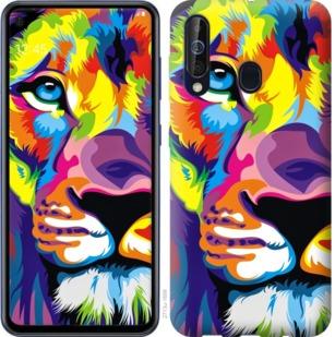 

Чохол на Samsung Galaxy A60 2019 A606F Різнобарвний лев