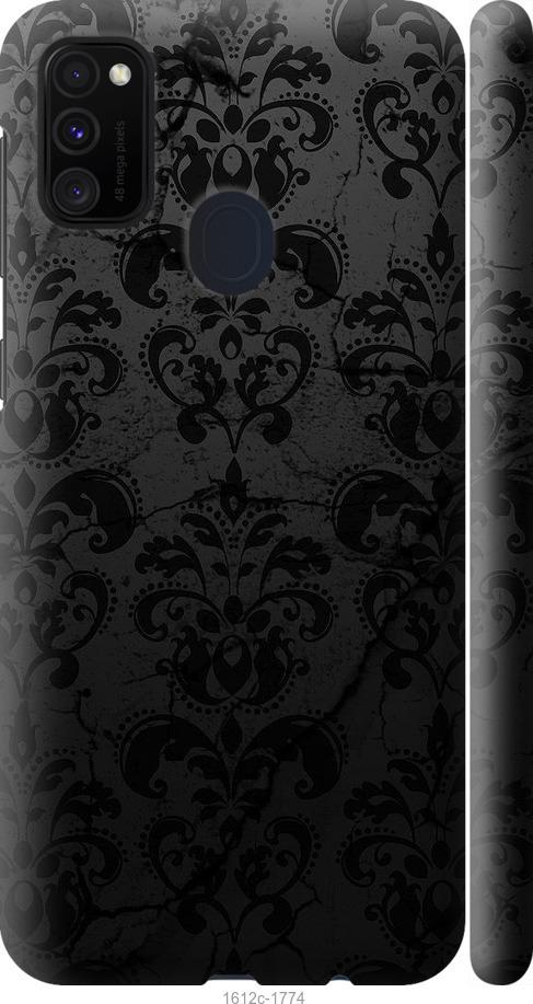 

Чехол на Samsung Galaxy M21 M215F узор черный