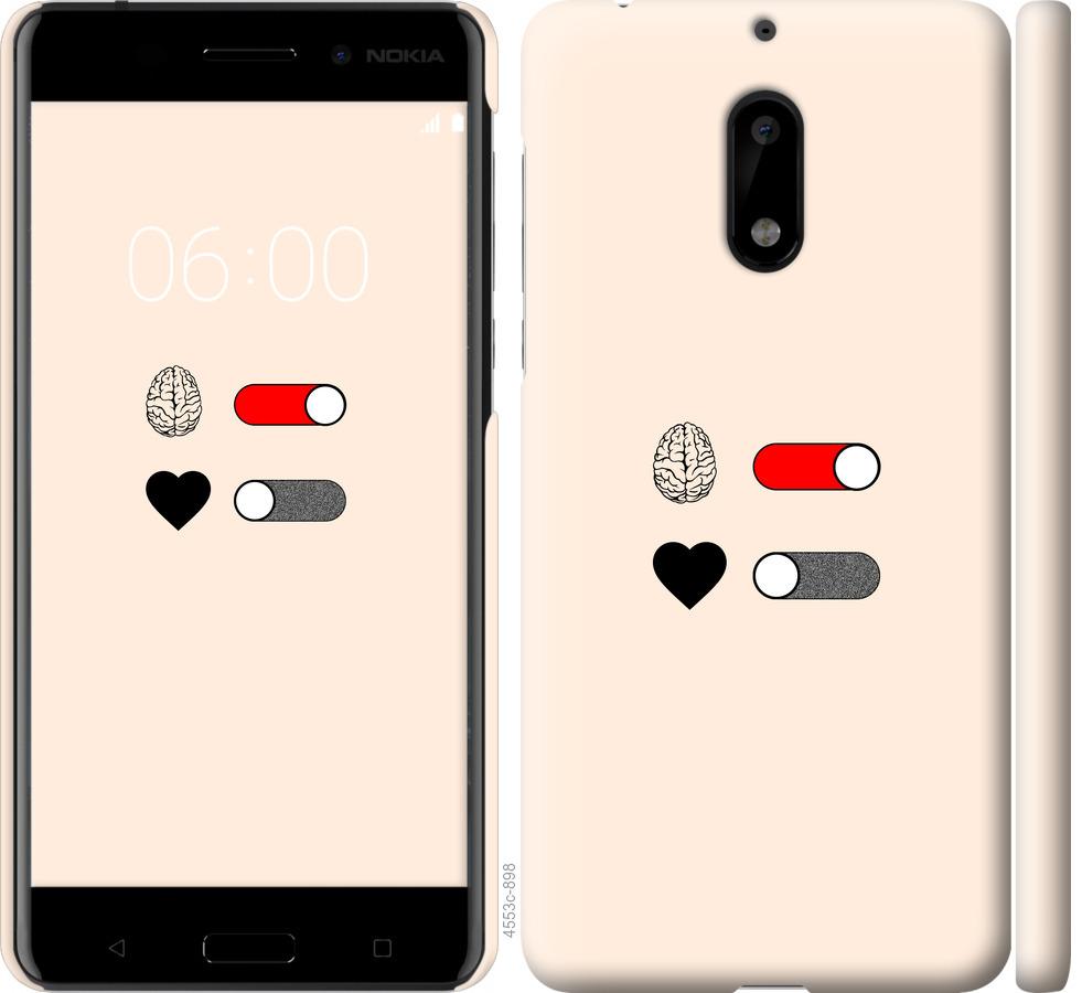 

Чехол на Nokia 6 Любовь и ум