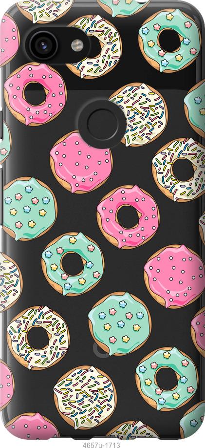 

Чехол на Google Pixel 3a XL Пончики 1