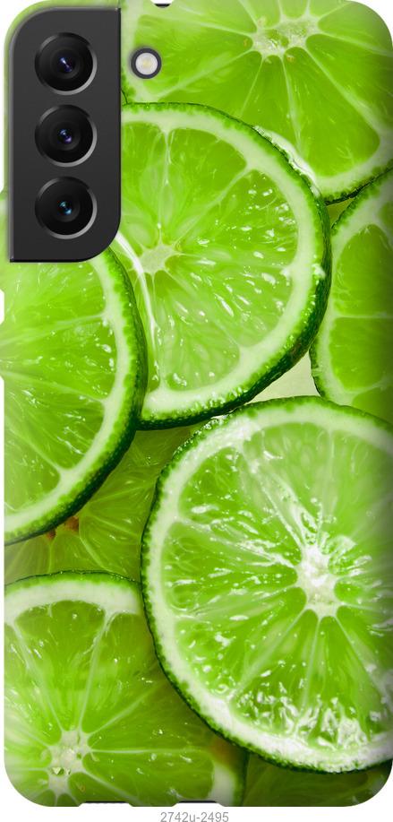 

Чохол на Samsung Galaxy S22 Plus Лайм