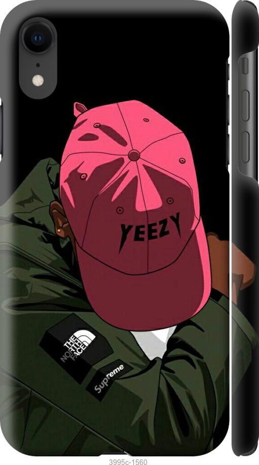

Чехол на iPhone XR logo de yeezy