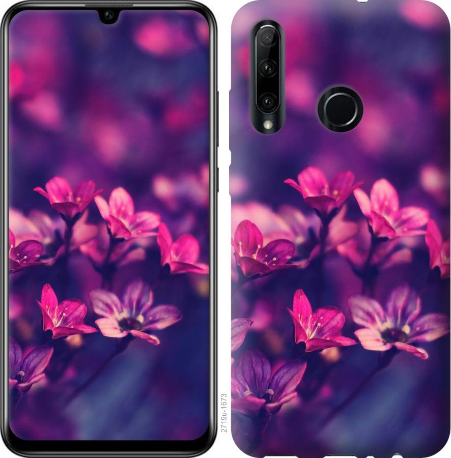 

Чохол на Huawei Honor 10i Пурпурні квіти