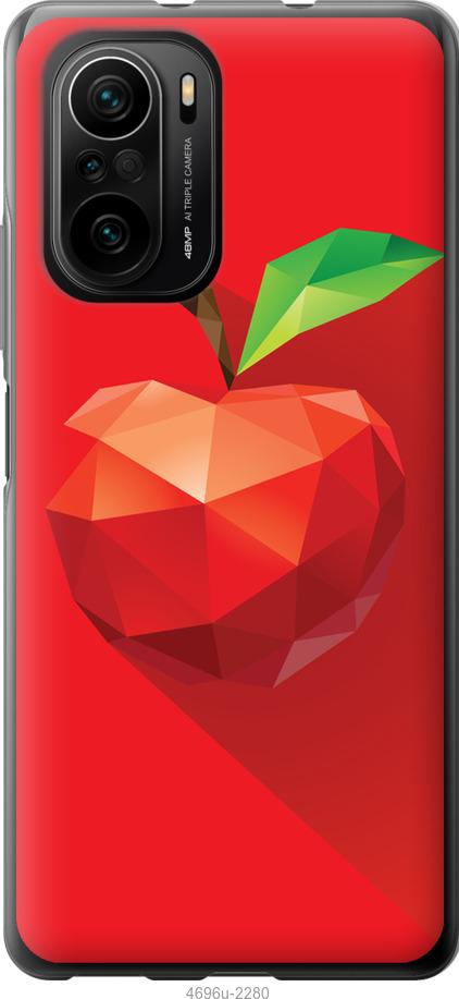 

Чохол на Xiaomi Poco F3 яблуко