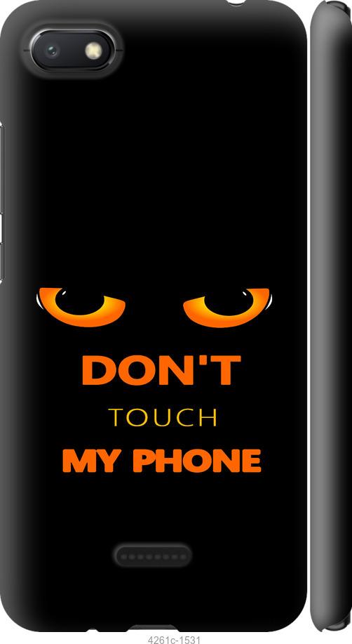 

Чехол на Xiaomi Redmi 6A Don't touch the phone