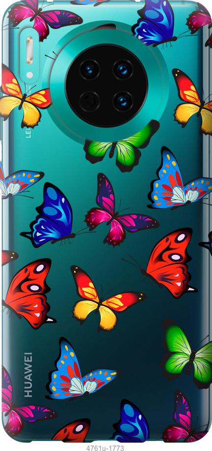 

Чехол на Huawei Mate 30 Красочные мотыльки