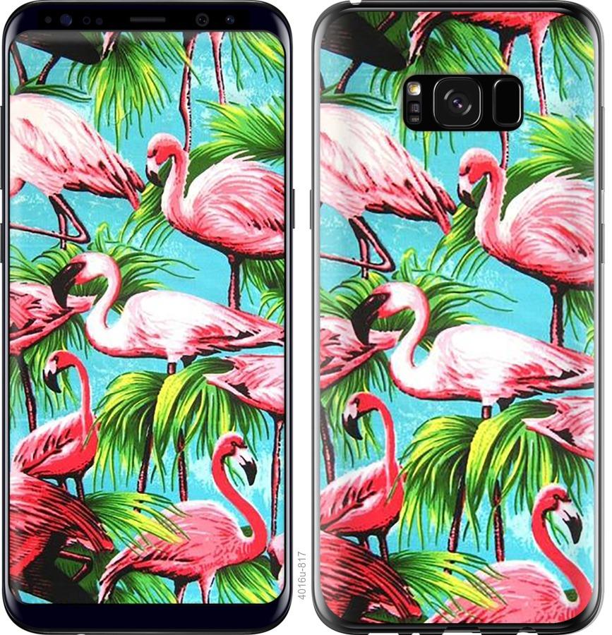 

Чехол на Samsung Galaxy S8 Plus Tropical background