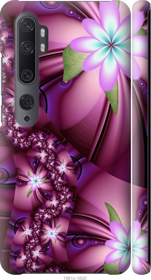 

Чехол на Xiaomi Mi Note 10 Цветочная мозаика