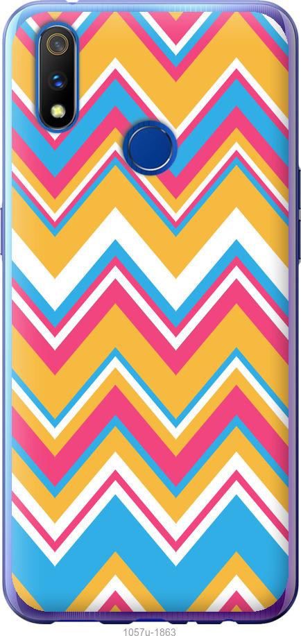 

Чехол на Realme 3 Pro Шеврон v2