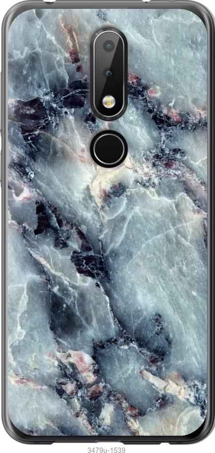 

Чехол на Nokia 6.1 Plus Мрамор