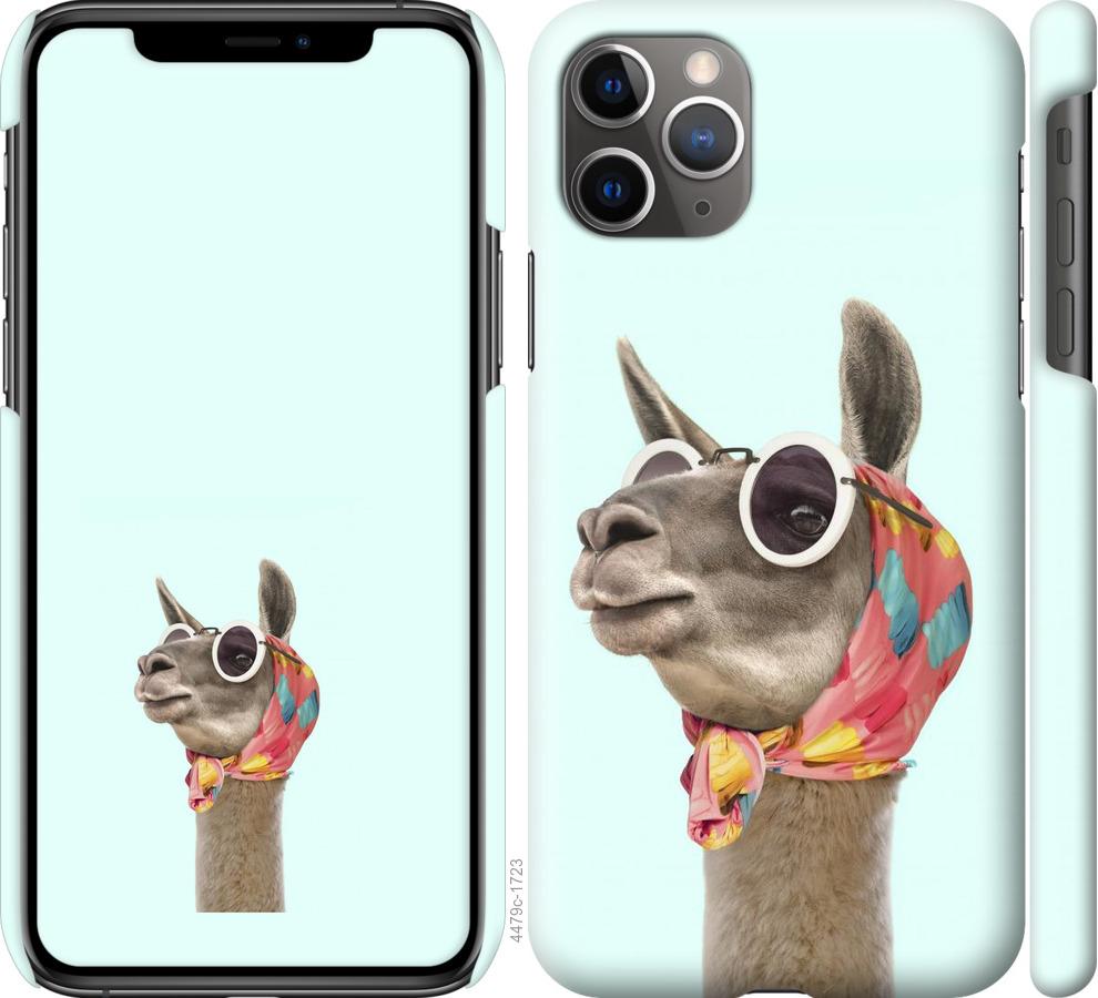 Чехол на iPhone 11 Pro Max Модная лама