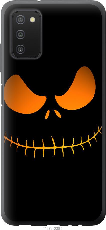

Чехол на Samsung Galaxy A03s A037F Огненный Джек v2