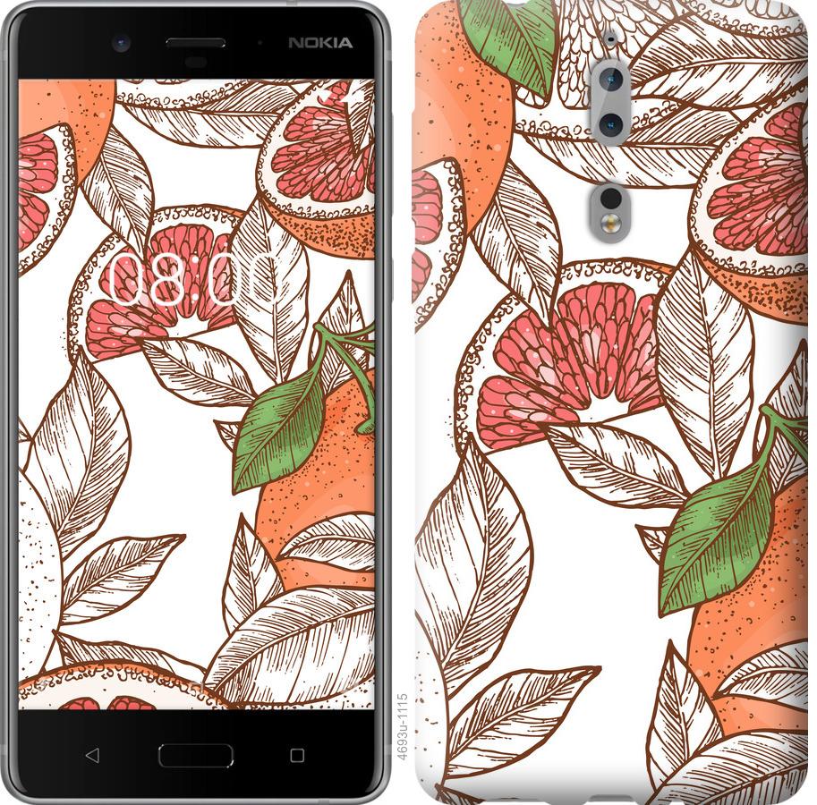 

Чохол на Nokia 8 апельсини