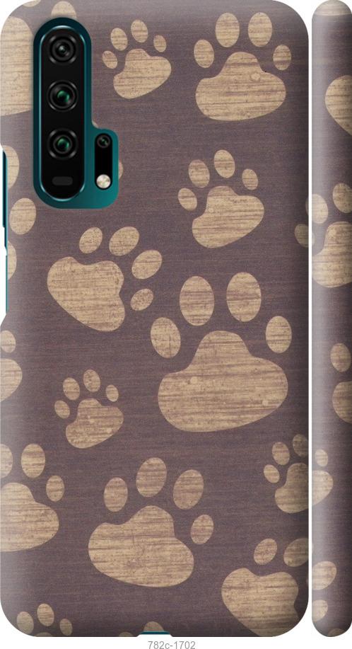 

Чехол на Huawei Honor 20 Pro Следы тигра
