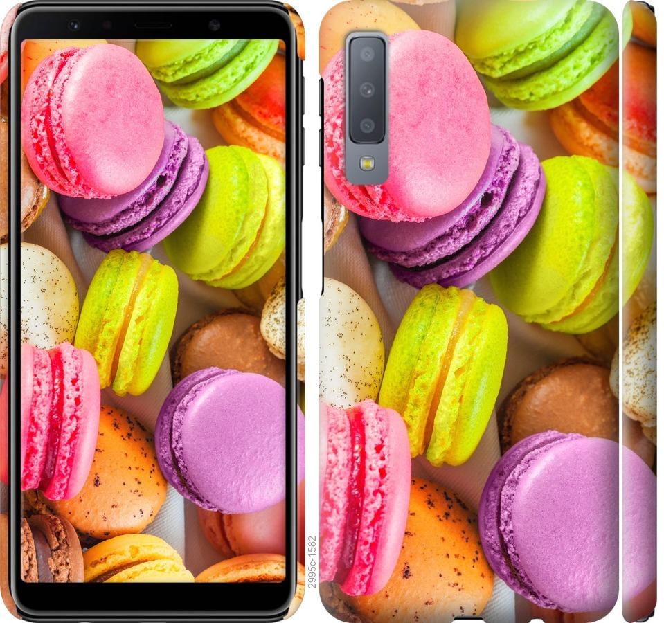 

Чехол на Samsung Galaxy A7 (2018) A750F Макаруны