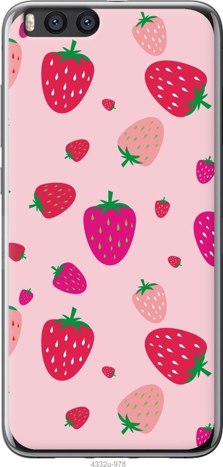 

Чохол на Xiaomi Mi Note 3 Полунички