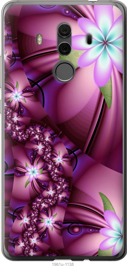 

Чехол на Huawei Mate 10 Pro Цветочная мозаика