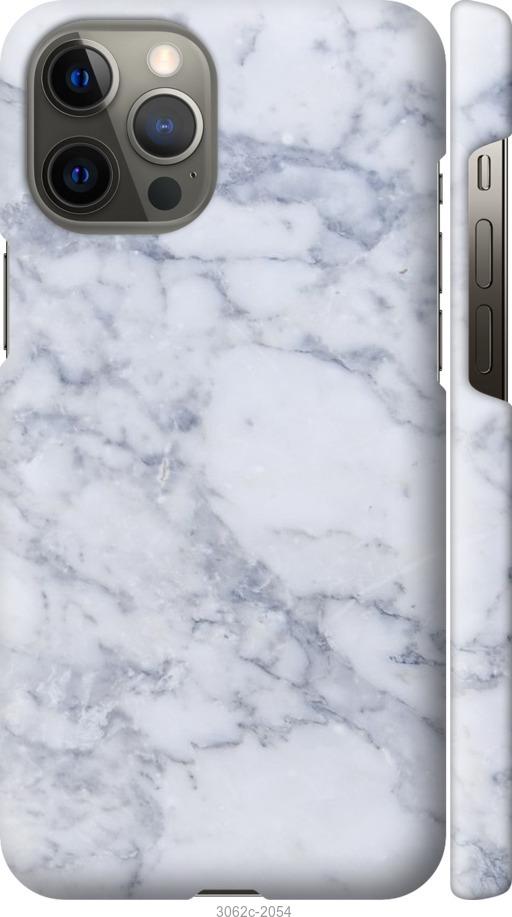 

Чохол на iPhone 12 Pro Max Блакитний мармур