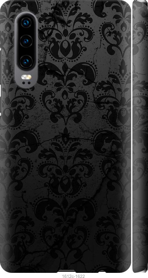 

Чехол на Huawei P30 узор черный