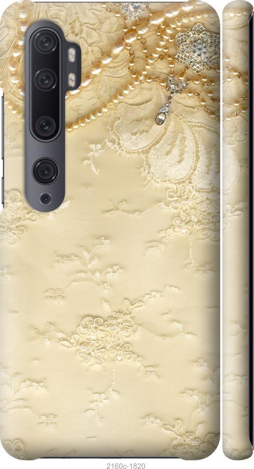 

Чехол на Xiaomi Mi Note 10 Кружевной орнамент