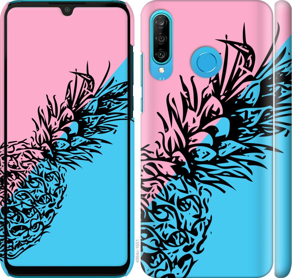 

Чехол на Huawei P30 Lite Ананас 1