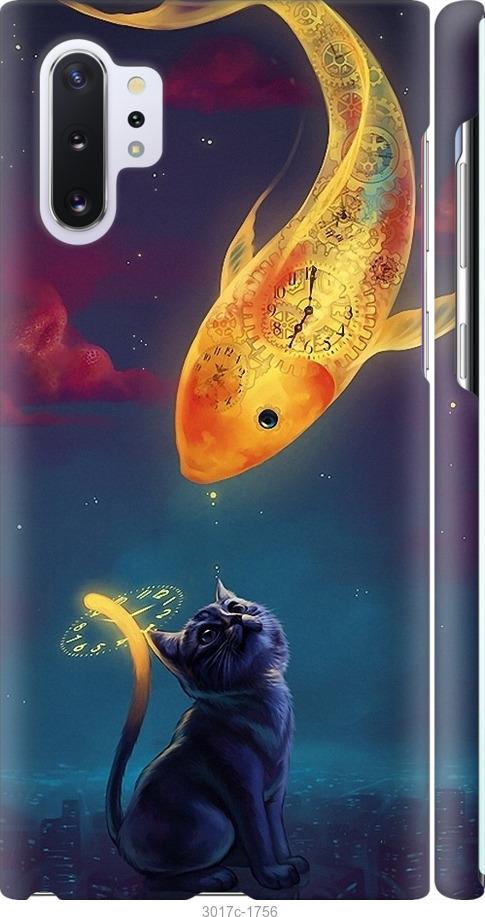 

Чехол на Samsung Galaxy Note 10 Plus Кошкин сон