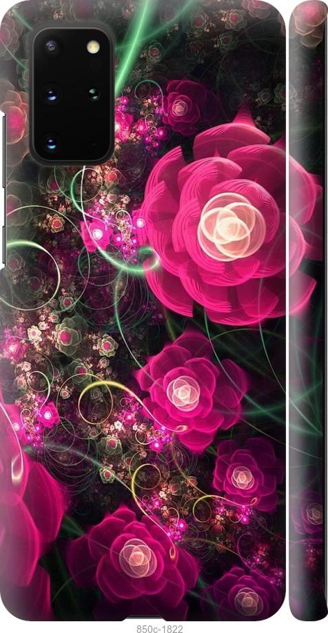 Чехол на Samsung Galaxy S20 Plus Абстрактные цветы 3