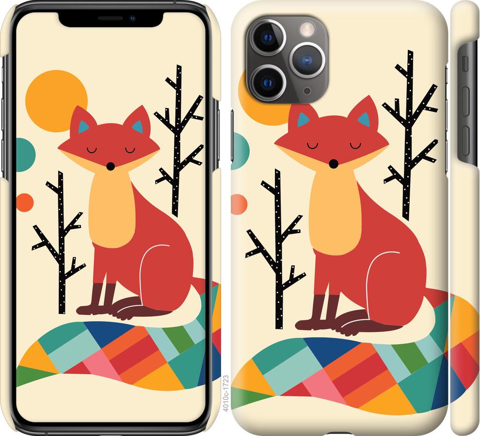

Чехол на iPhone 11 Pro Max Rainbow fox