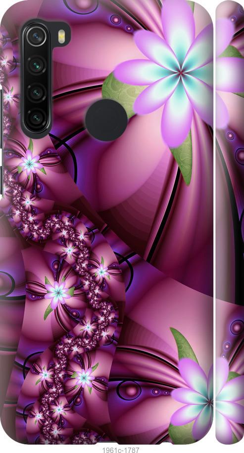 

Чехол на Xiaomi Redmi Note 8 Цветочная мозаика