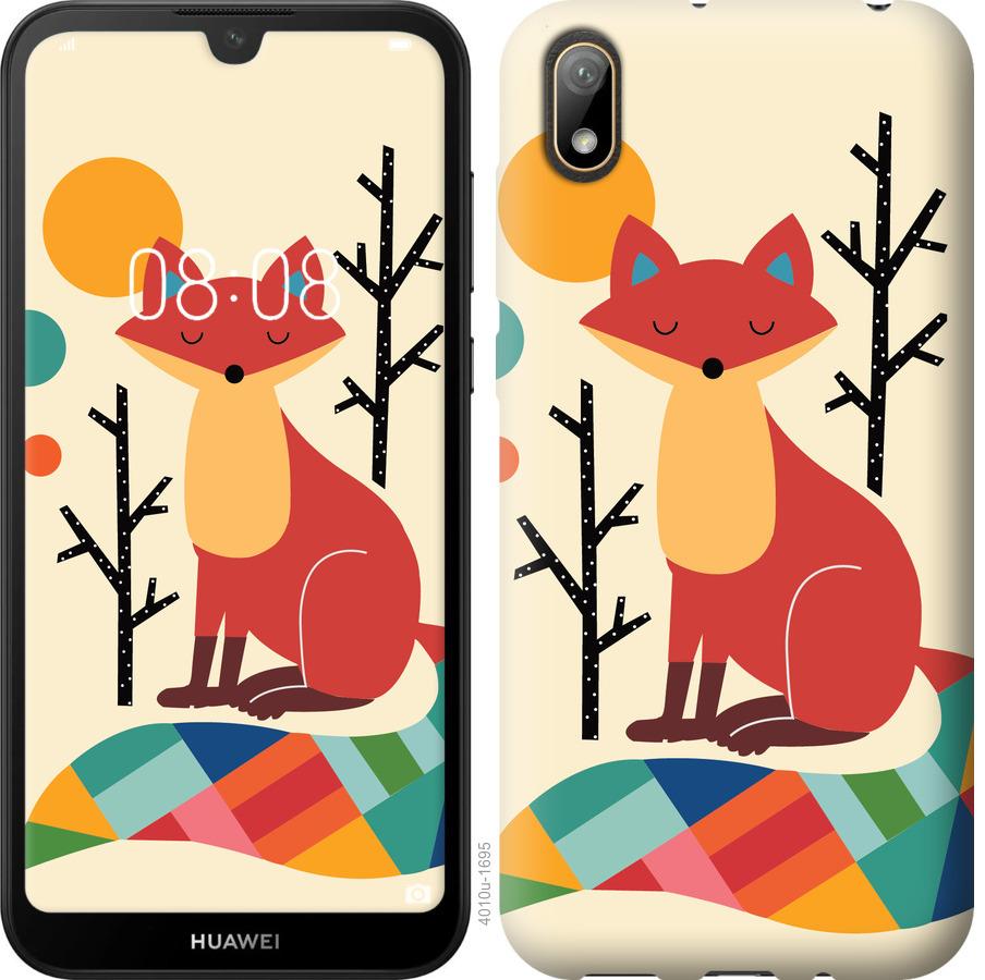 

Чехол на Huawei Y5 2019 Rainbow fox