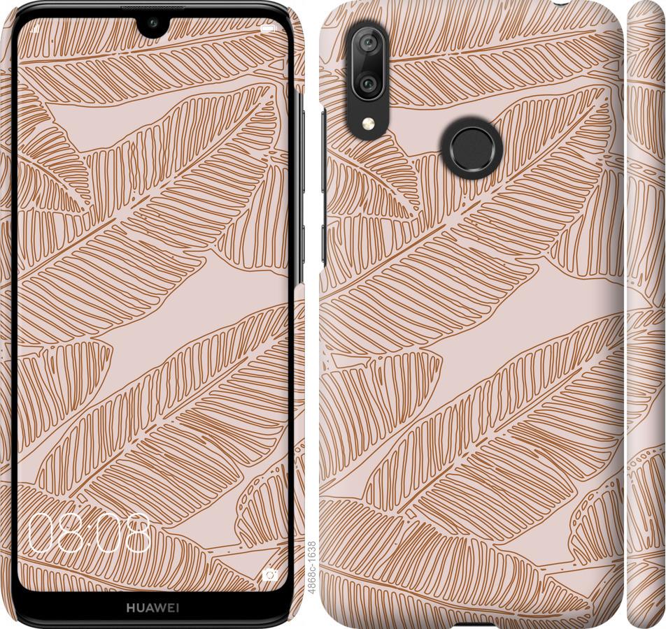 

Чехол на Huawei Y7 2019 Листья банана